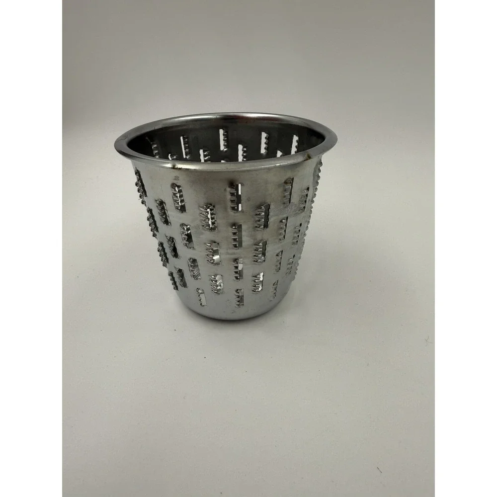 5 Vtg Saladmaster Stainless Steel Food Processor Cones